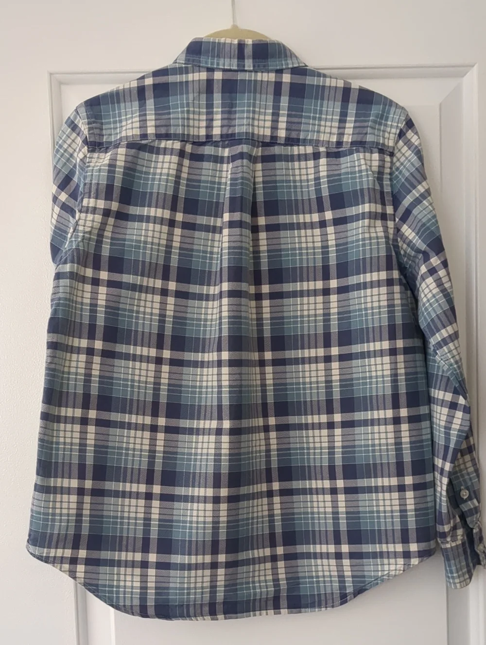 Ralph Lauren Boys Blue Plain Cotton Broadcloth Oxford 14-16